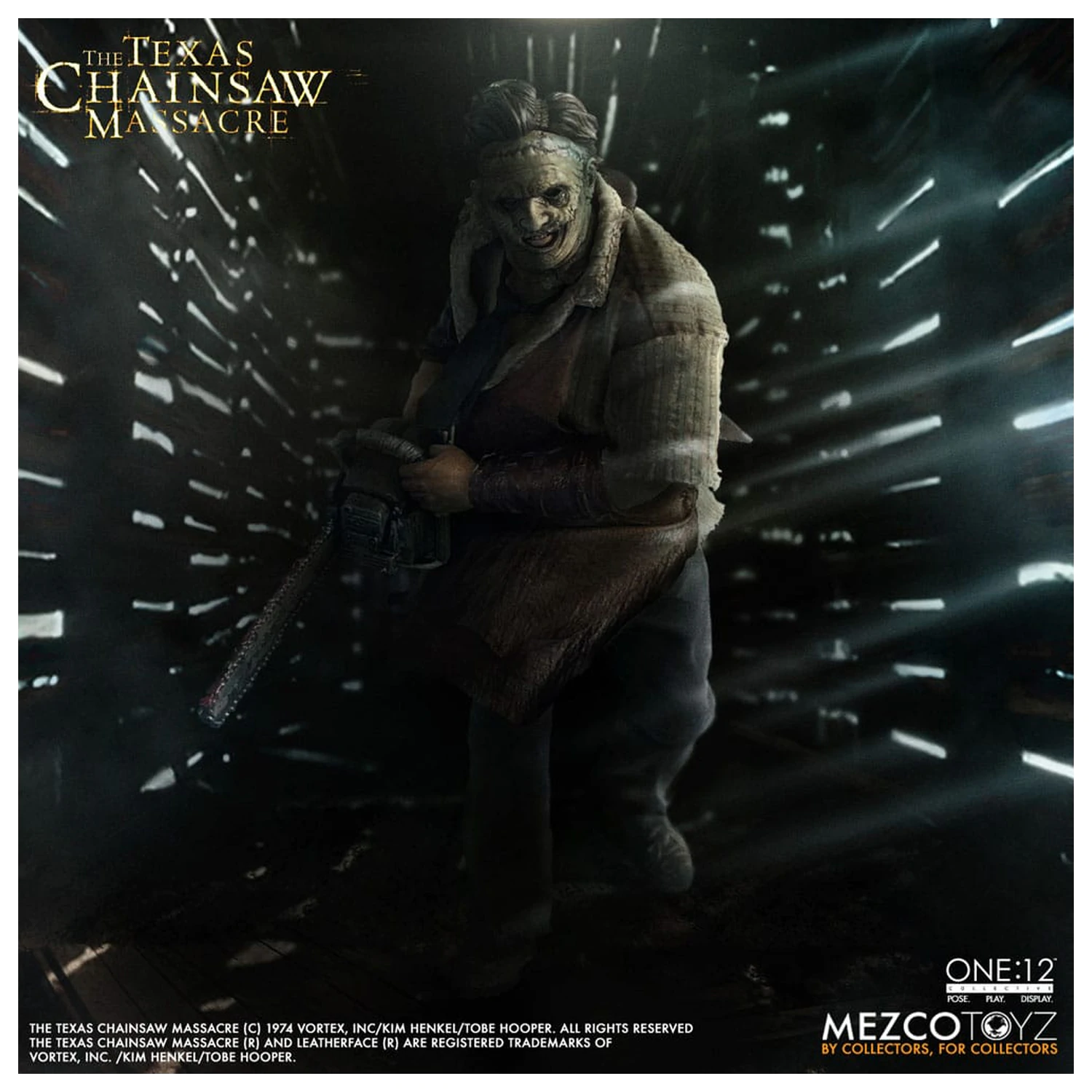 Texas Chainsaw Massacre (2003) 1/12 Leatherface akciófigura 17 cm termékfotó