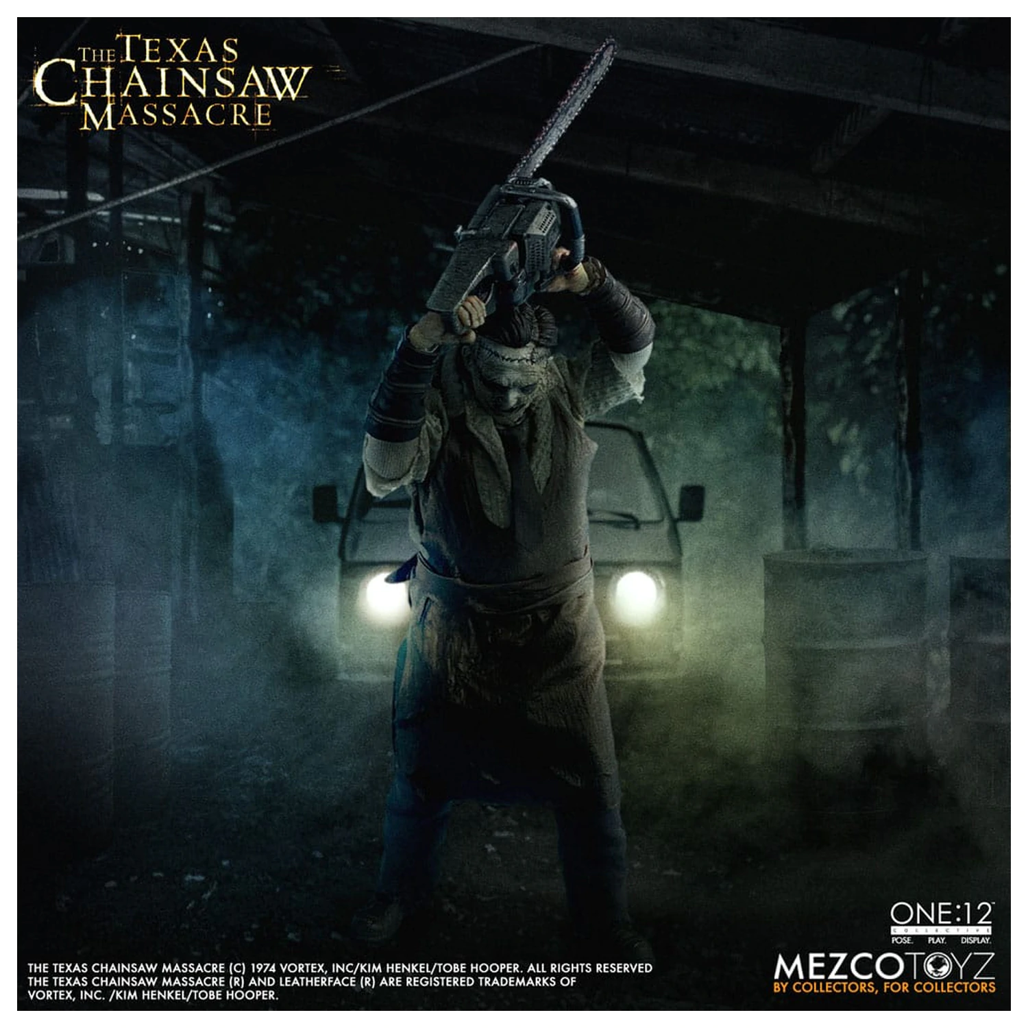 Texas Chainsaw Massacre (2003) 1/12 Leatherface akciófigura 17 cm termékfotó