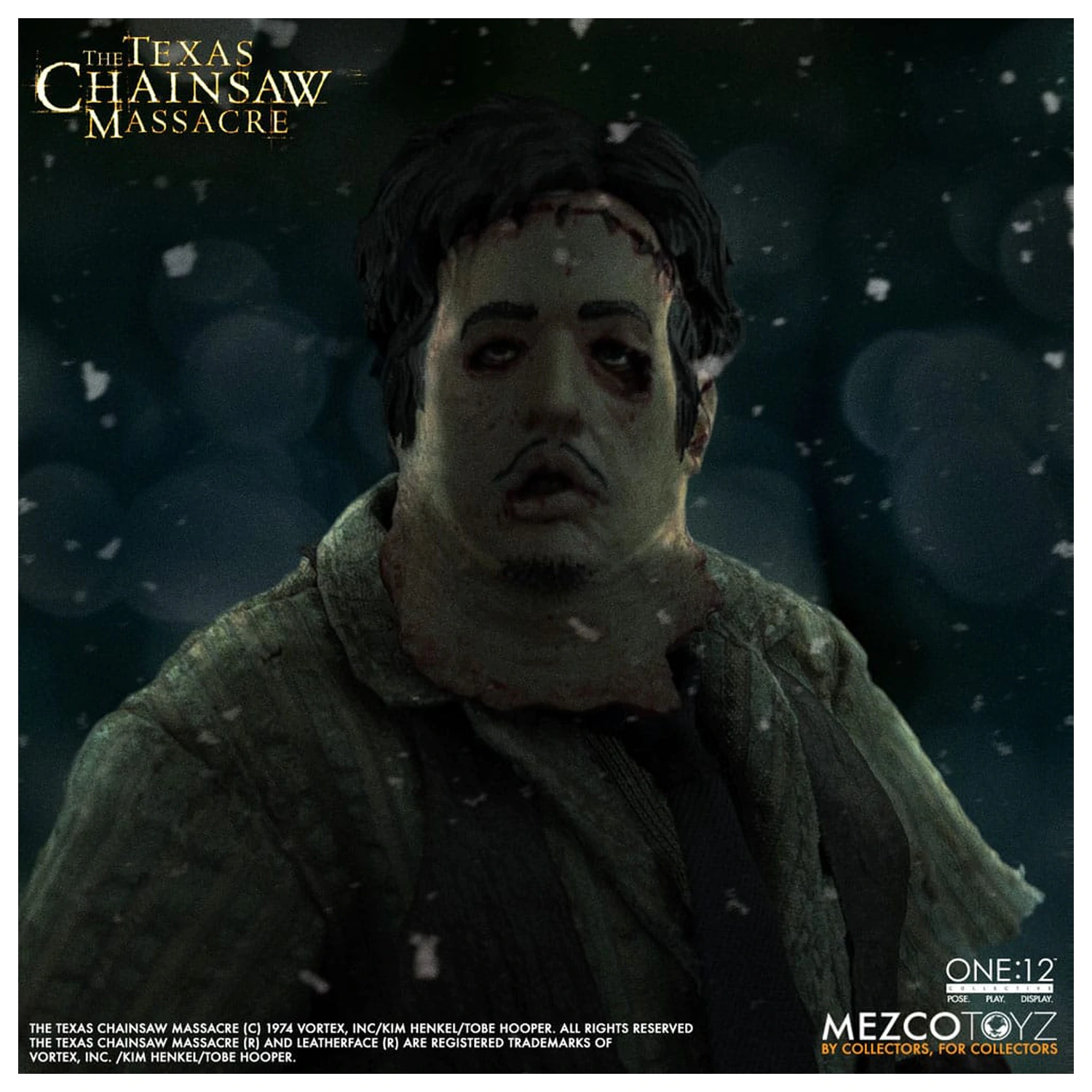 Texas Chainsaw Massacre (2003) 1/12 Leatherface akciófigura 17 cm termékfotó