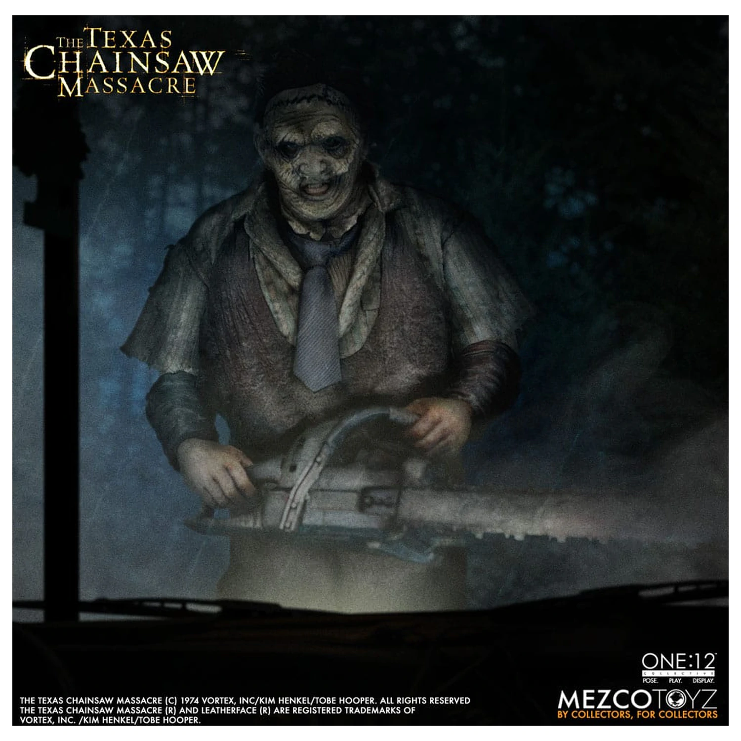Texas Chainsaw Massacre (2003) 1/12 Leatherface akciófigura 17 cm termékfotó