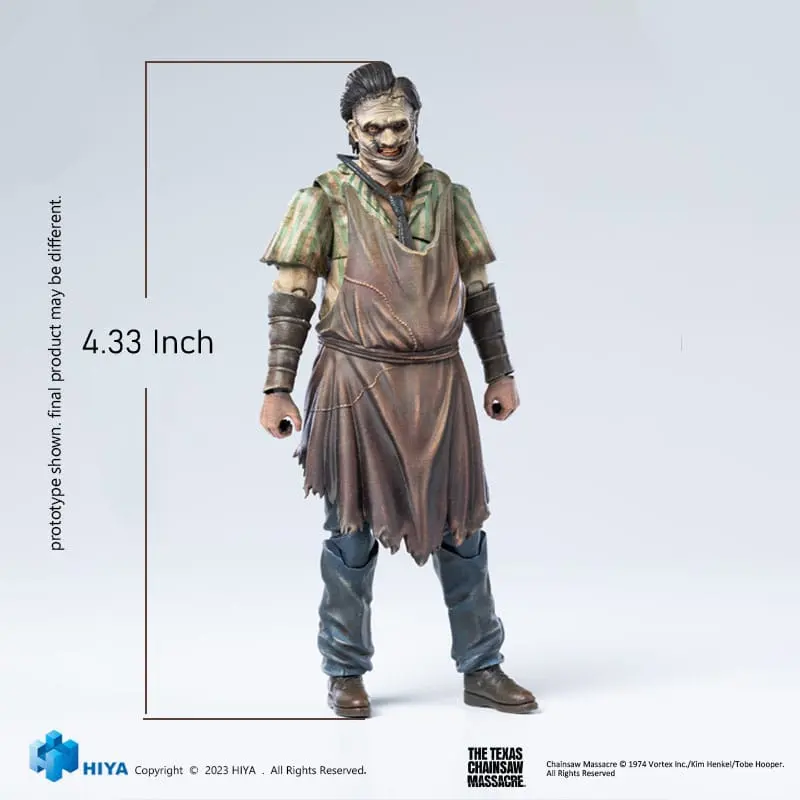 Texas Chainsaw Massacre (2003) Exquisite Mini Action Figure 1/18 Leatherface 2003 Killing Mask 11 cm termékfotó