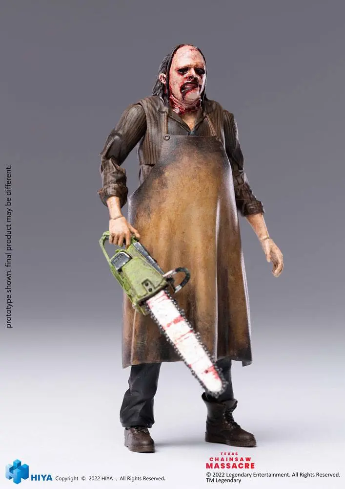 Texas Chainsaw Massacre (2022) Exquisite Mini akciófigura 1/18 Leatherface 12 cm termékfotó