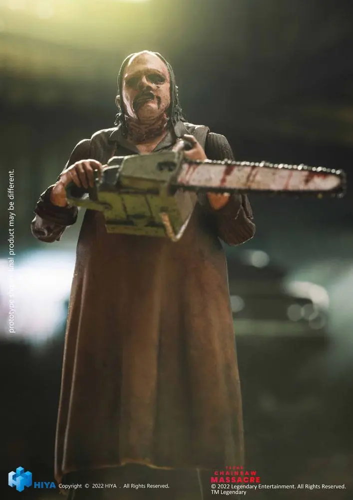 Texas Chainsaw Massacre (2022) Exquisite Mini akciófigura 1/18 Leatherface 12 cm termékfotó