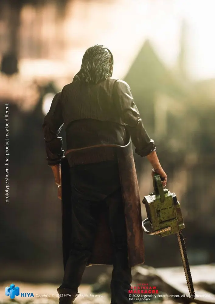 Texas Chainsaw Massacre (2022) Exquisite Mini akciófigura 1/18 Leatherface 12 cm termékfotó