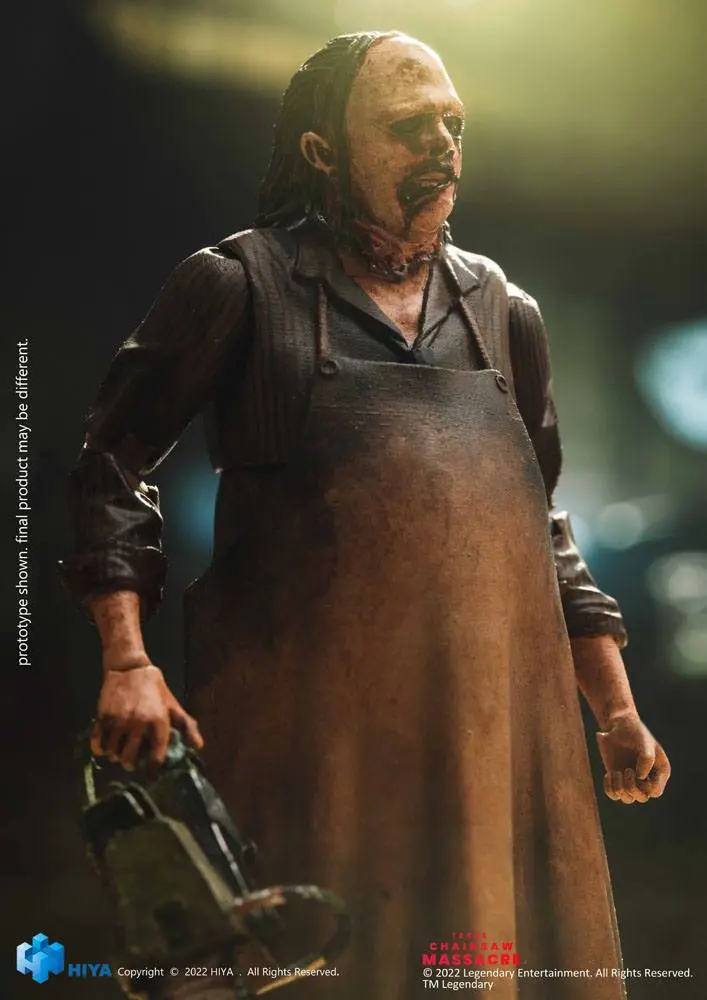 Texas Chainsaw Massacre (2022) Exquisite Mini akciófigura 1/18 Leatherface 12 cm termékfotó