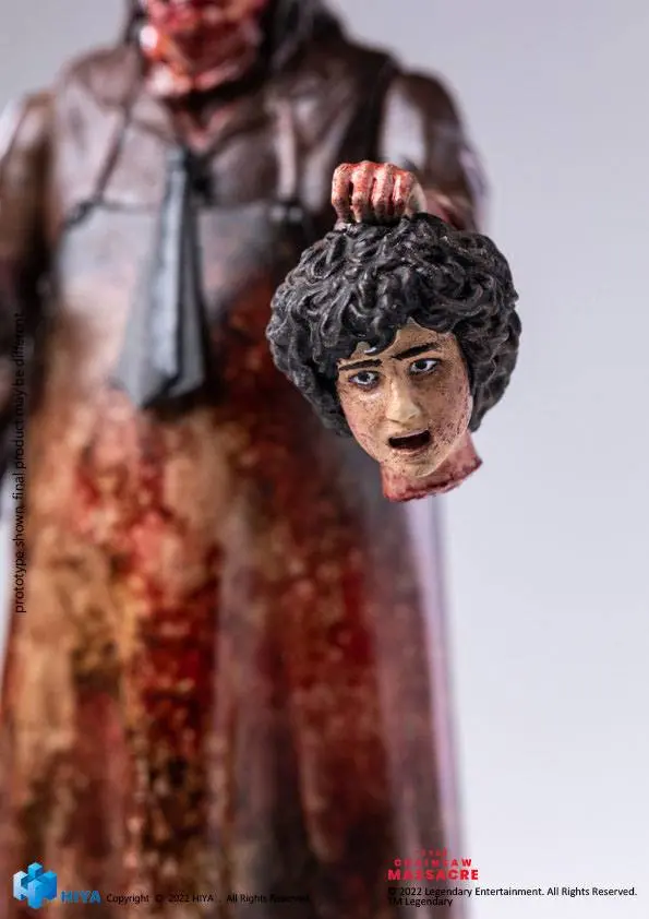 Texas Chainsaw Massacre (2022) Exquisite Mini akciófigura 1/18 Leatherface Slaughter Version 11 cm termékfotó