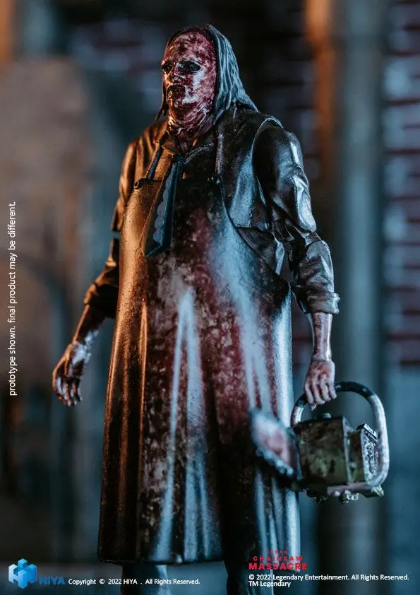 Texas Chainsaw Massacre (2022) Exquisite Mini akciófigura 1/18 Leatherface Slaughter Version 11 cm termékfotó