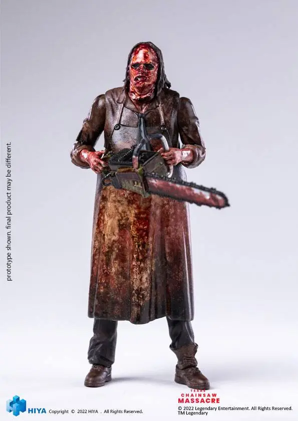 Texas Chainsaw Massacre (2022) Exquisite Mini akciófigura 1/18 Leatherface Slaughter Version 11 cm termékfotó
