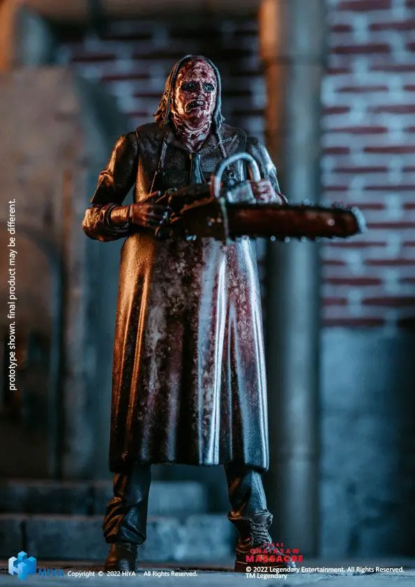 Texas Chainsaw Massacre (2022) Exquisite Mini akciófigura 1/18 Leatherface Slaughter Version 11 cm termékfotó
