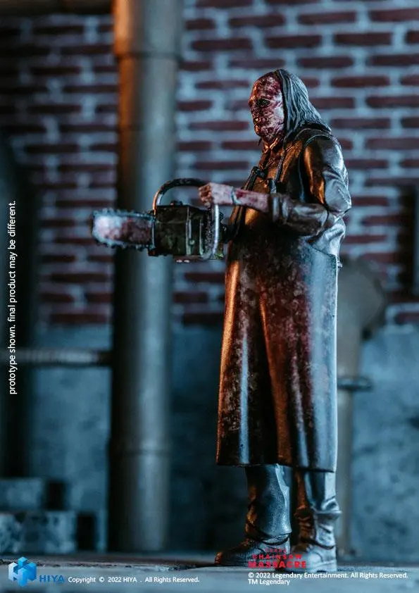Texas Chainsaw Massacre (2022) Exquisite Mini akciófigura 1/18 Leatherface Slaughter Version 11 cm termékfotó