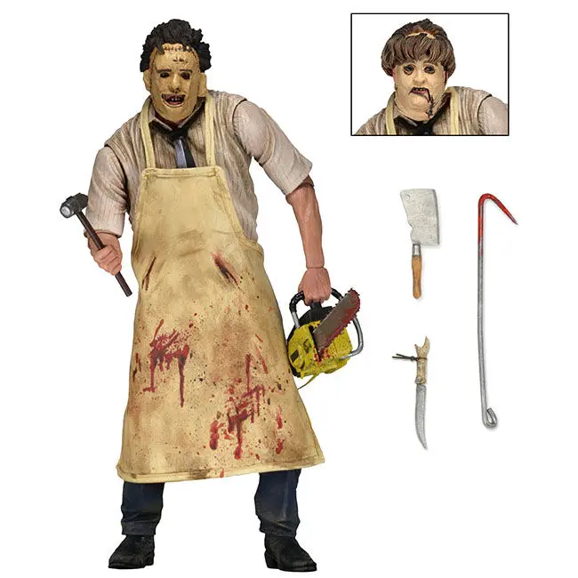 Texas Chainsaw Massacre 40. évforduló. Ultimate Leatherface Retro figura 18cm termékfotó
