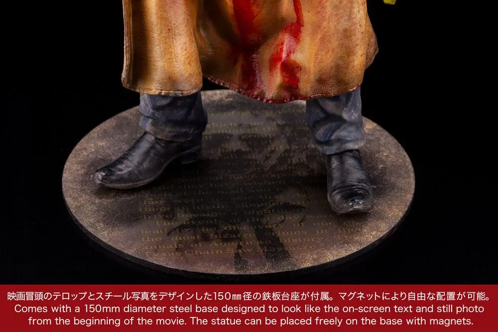 Texas Chainsaw Massacre ARTFX 1/6 Leatherface PVC szobor figura 32 cm termékfotó