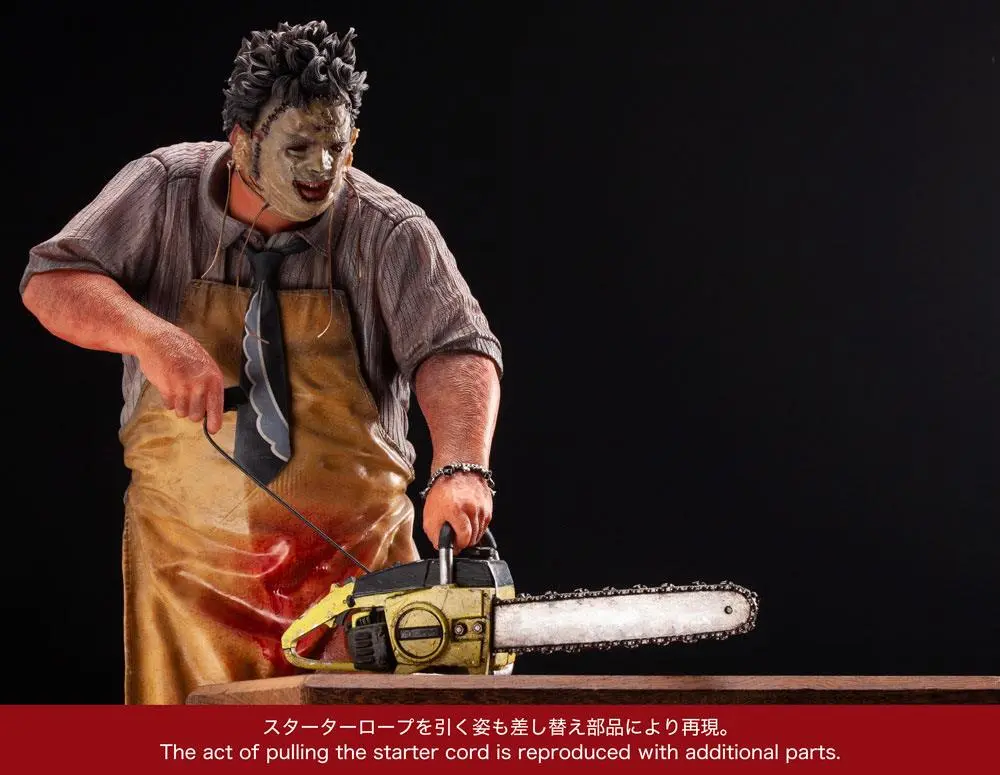 Texas Chainsaw Massacre ARTFX 1/6 Leatherface PVC szobor figura 32 cm termékfotó