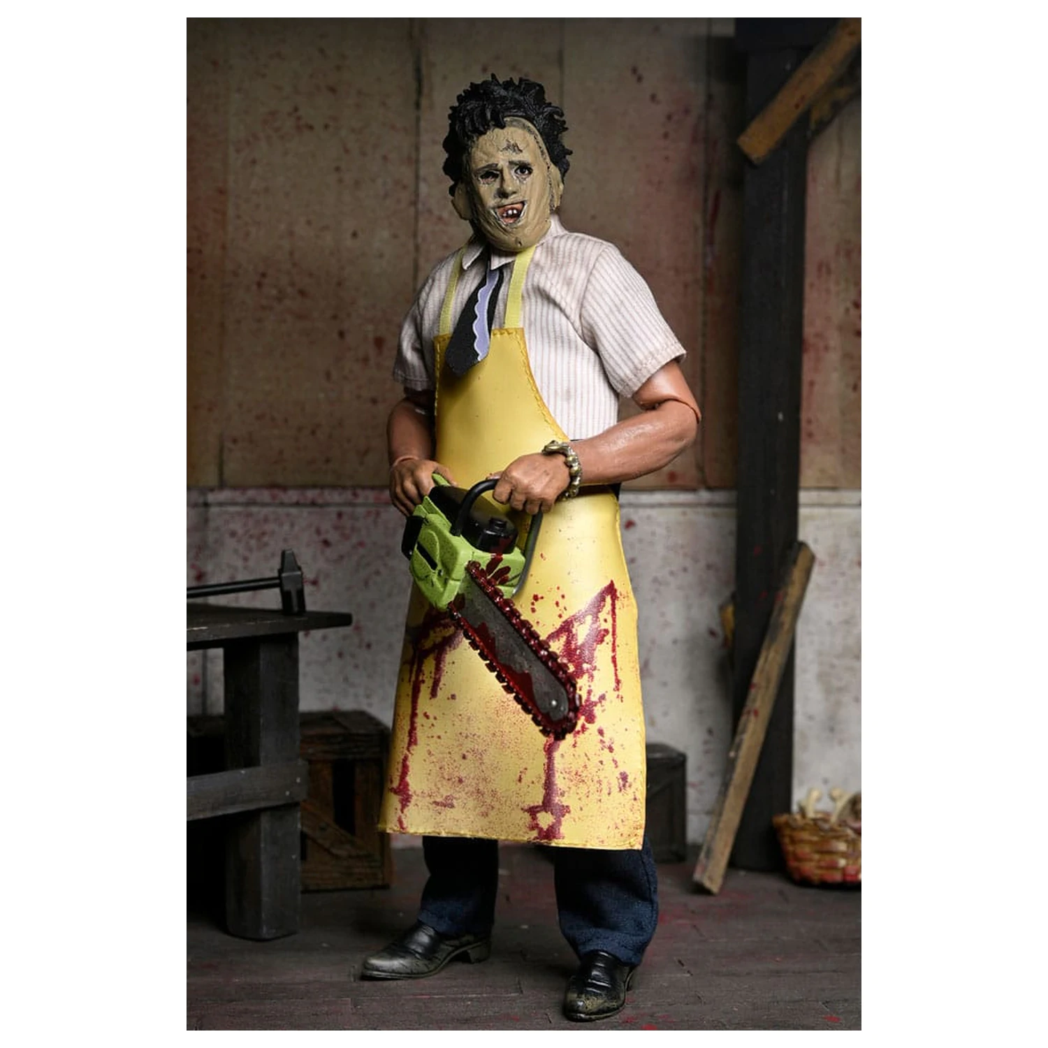 Texas Chainsaw Massacre Clothed akciófigura Leatherface 20 cm     termékfotó