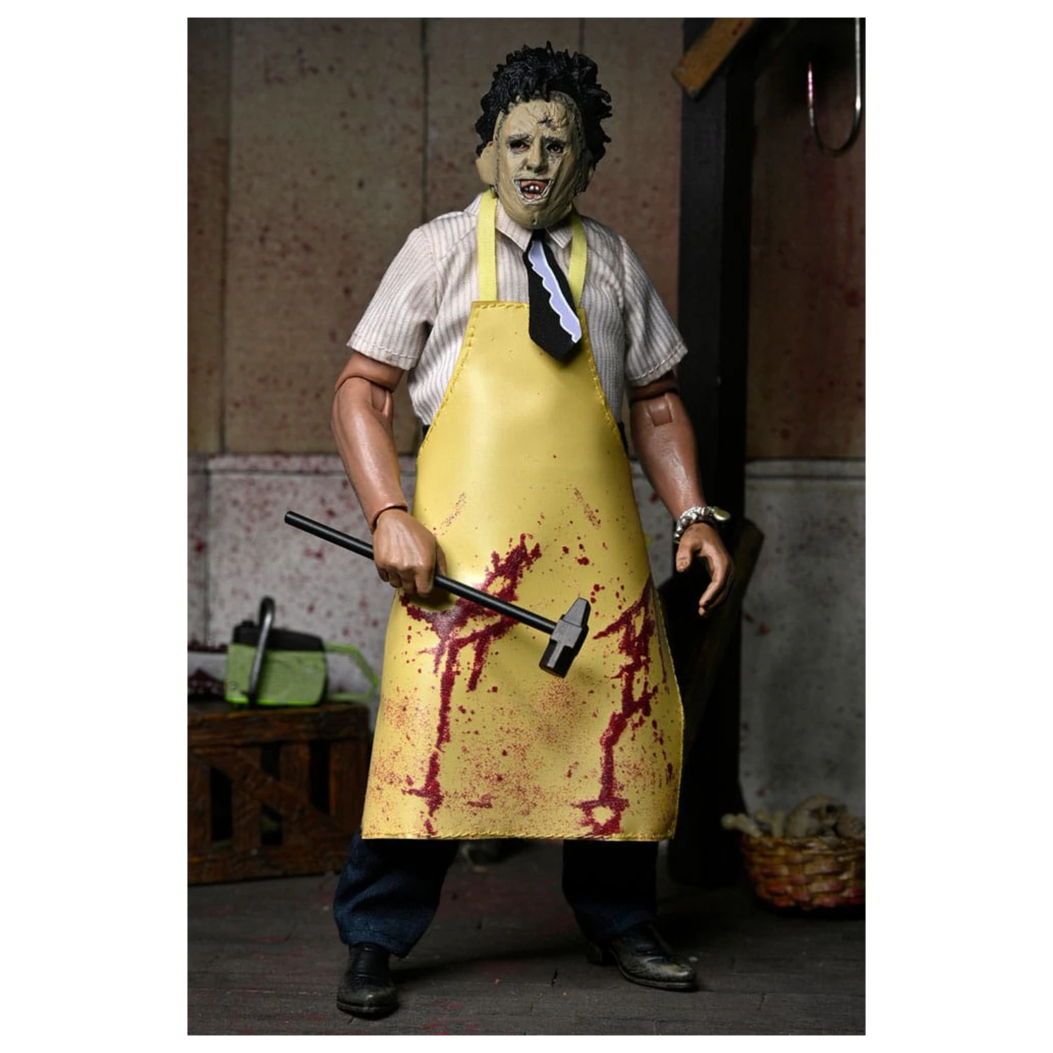 Texas Chainsaw Massacre Clothed akciófigura Leatherface 20 cm     termékfotó