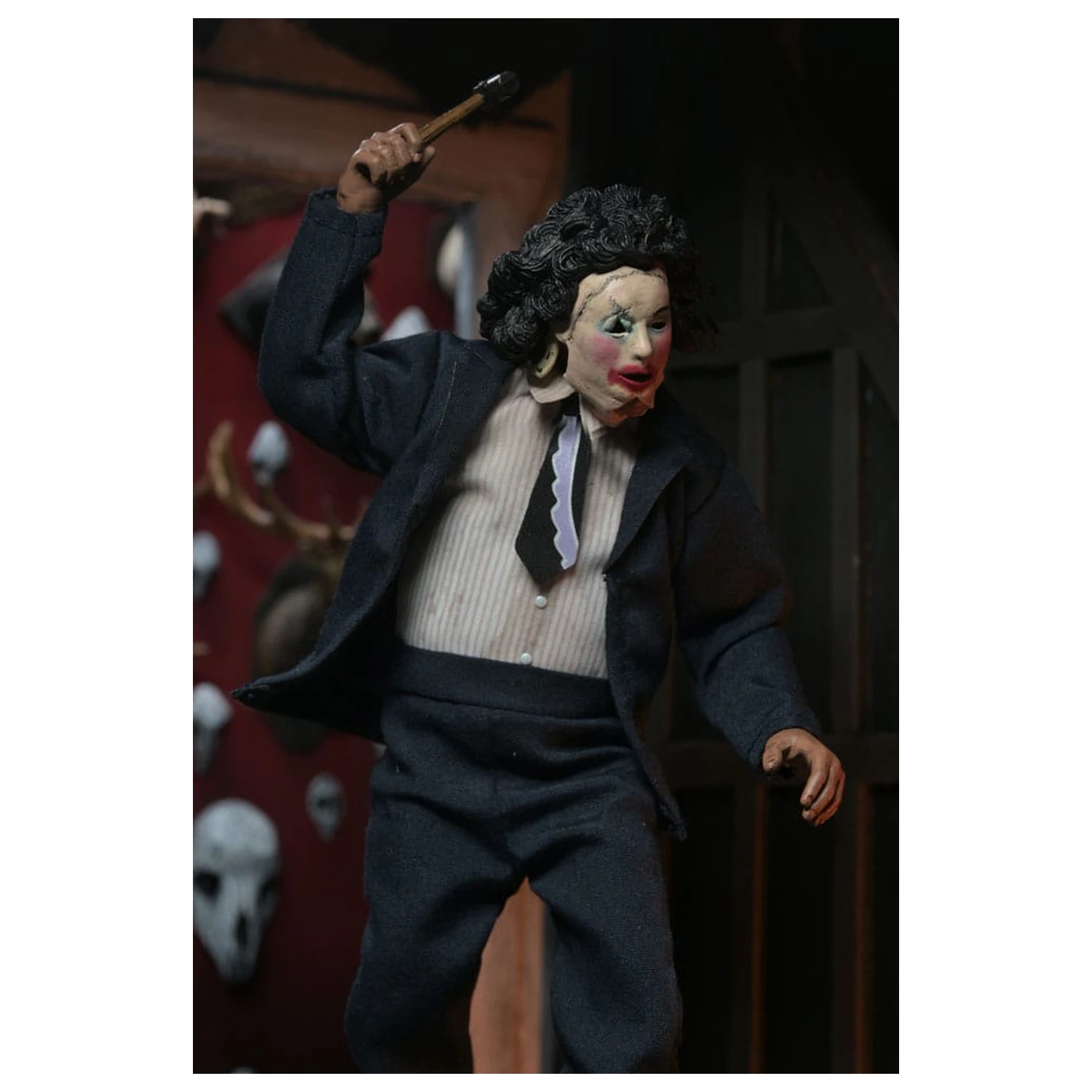 Texas Chainsaw Massacre Clothed Pretty Woman Leatherface akciófigura 20 cm     termékfotó