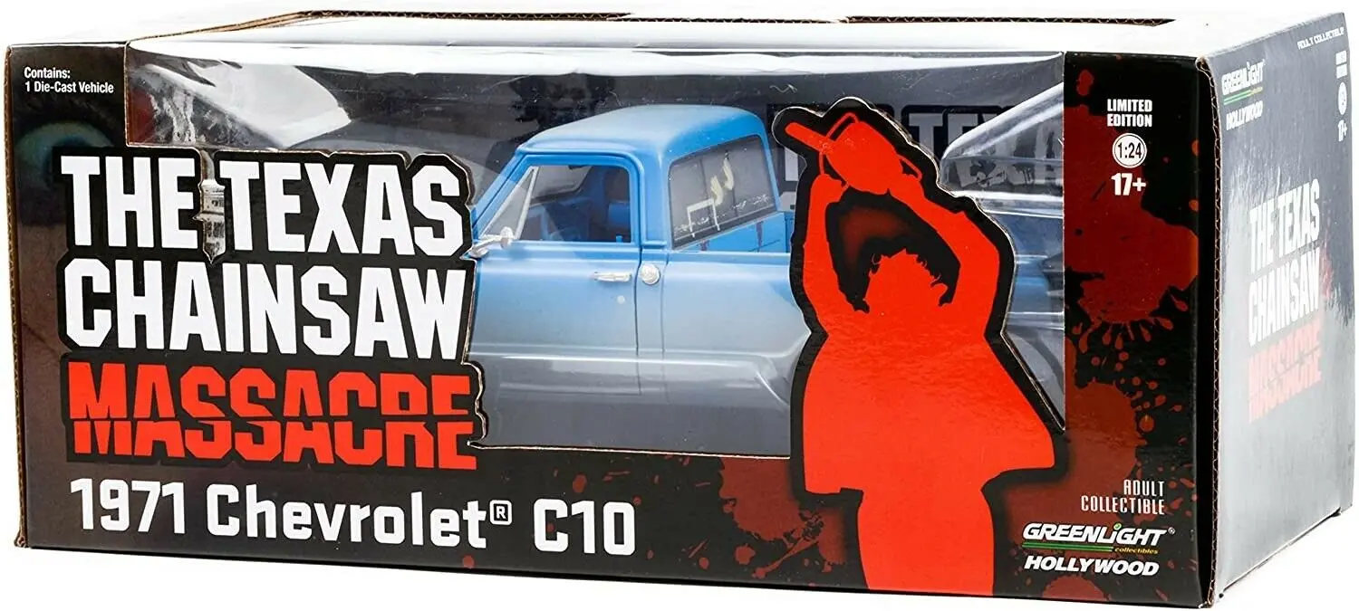 Texas Chainsaw Massacre Diecast Model 1/24 1971 Chevrolet C-10 termékfotó