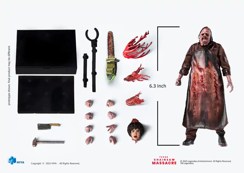 Texas Chainsaw Massacre Exquisite Super Series Action Figure 1/12 Texas Chainsaw Massacre 2022 Leatherface termékfotó