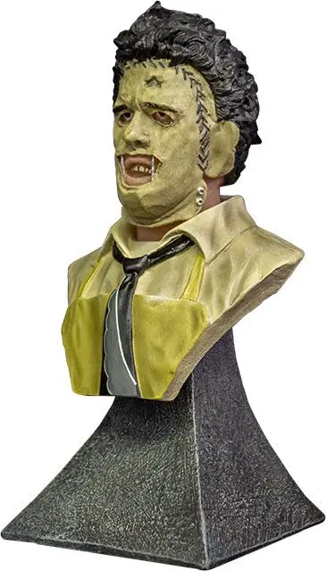Texas Chainsaw Massacre Leatherface Mini mellszobor figura 15 cm termékfotó