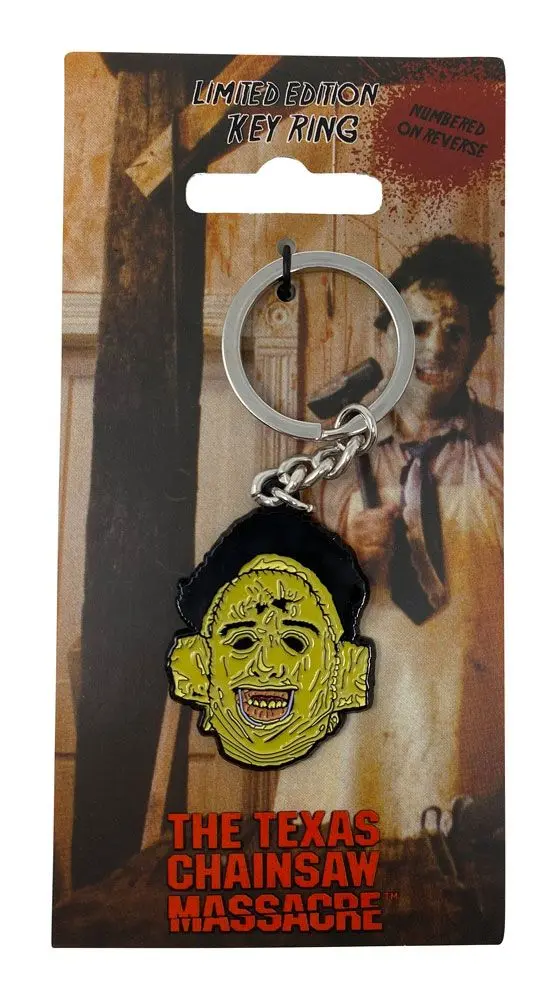 Texas Chainsaw Massacre fém kulcstartó Leatherface Limitált kiadás 4 cm termékfotó