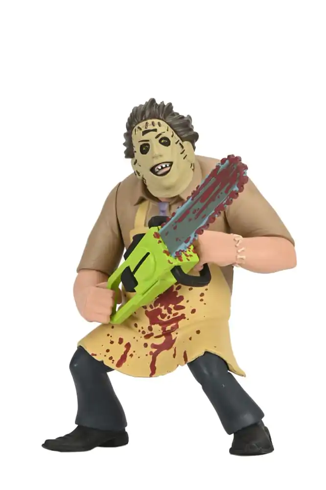 Texas Chainsaw Massacre Toony Terrors 50th Anniversary Leatherface (Bloody) akciófigura 15 cm termékfotó