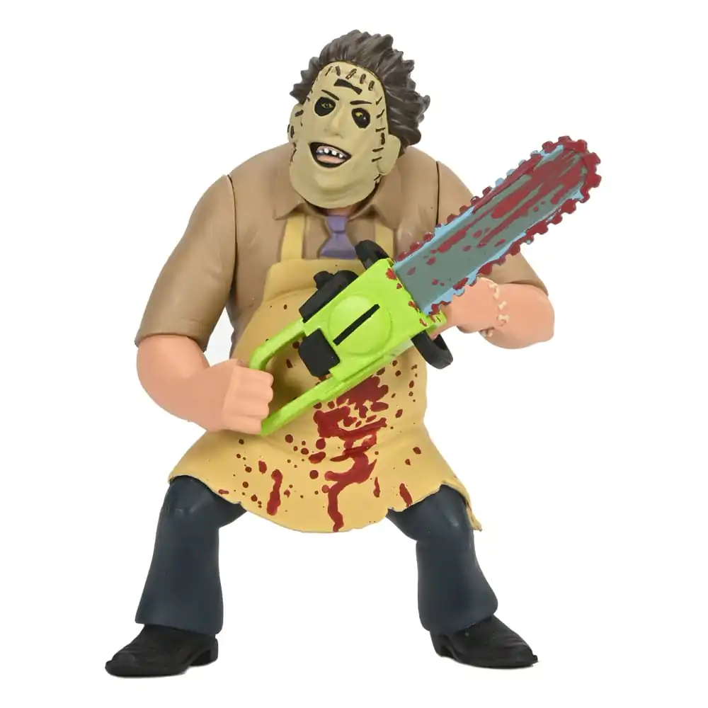 Texas Chainsaw Massacre Toony Terrors 50th Anniversary Leatherface (Bloody) akciófigura 15 cm termékfotó