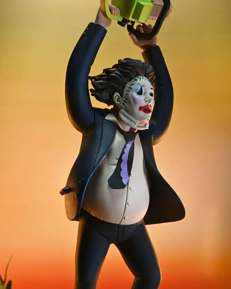 Texas Chainsaw Massacre Toony Terrors Action Figure 50th Anniversary Pretty Woman Leatherface 15 cm termékfotó