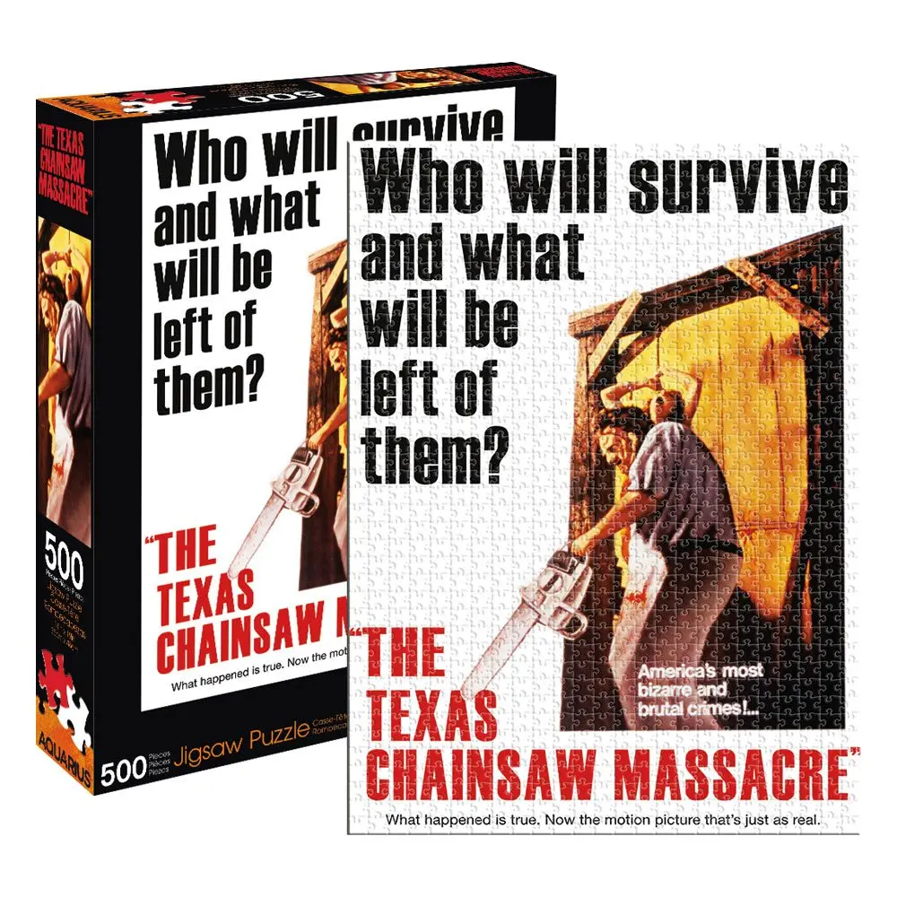 Texas Chainsaw Massacre Who Will Survive puzzle (500 darab) termékfotó