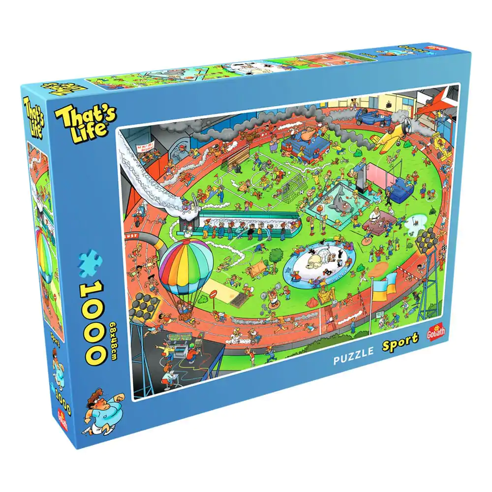 That´s Life Bix Box Puzzle TV Sports (1000 pieces) termékfotó