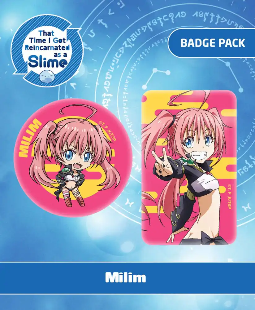 That Time I Got Reincarnated as a Slime Milim 2 db-os kitűző csomag termékfotó