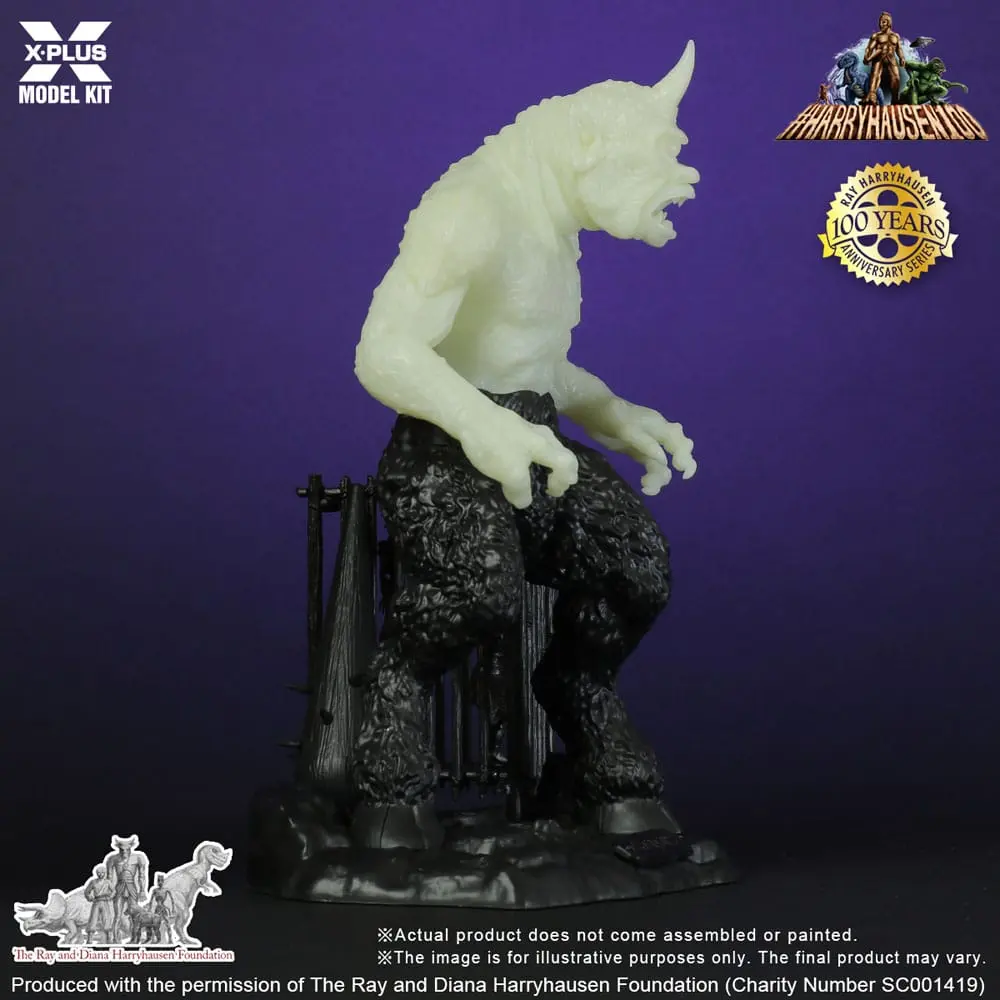 The 7th Voyage of Sinbad 1/35 Ray Harryhausens Cyclops Glow in the Dark Edition szobor figura 24 cm termékfotó