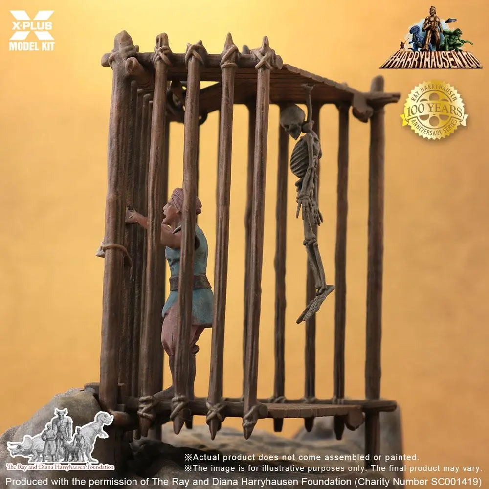 The 7th Voyage of Sinbad 1/8 Ray Harryhausens Cyclops modell készlet 23 cm termékfotó