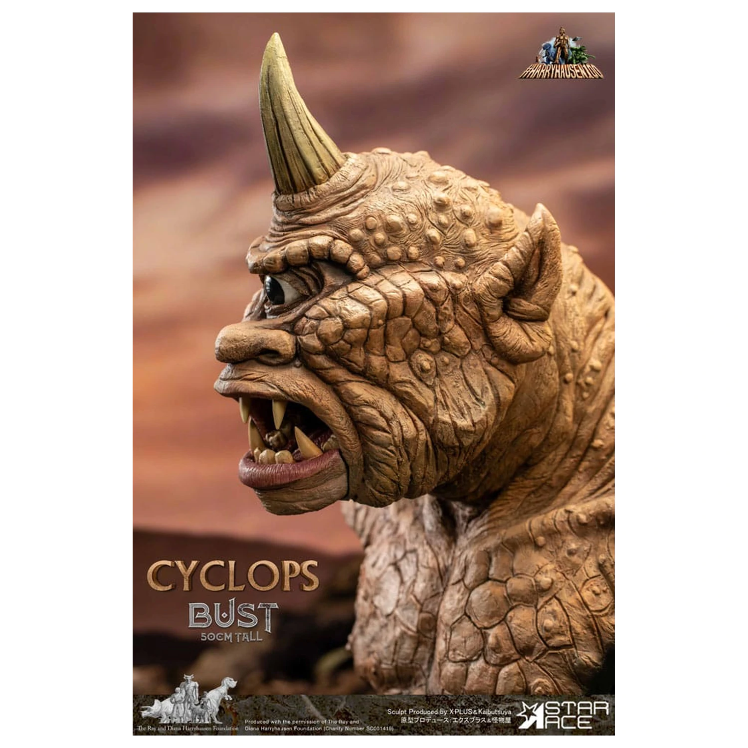The 7th Voyage of Sinbad mellszobor figura Ray Harryhausens Cyclops 50 cm termékfotó
