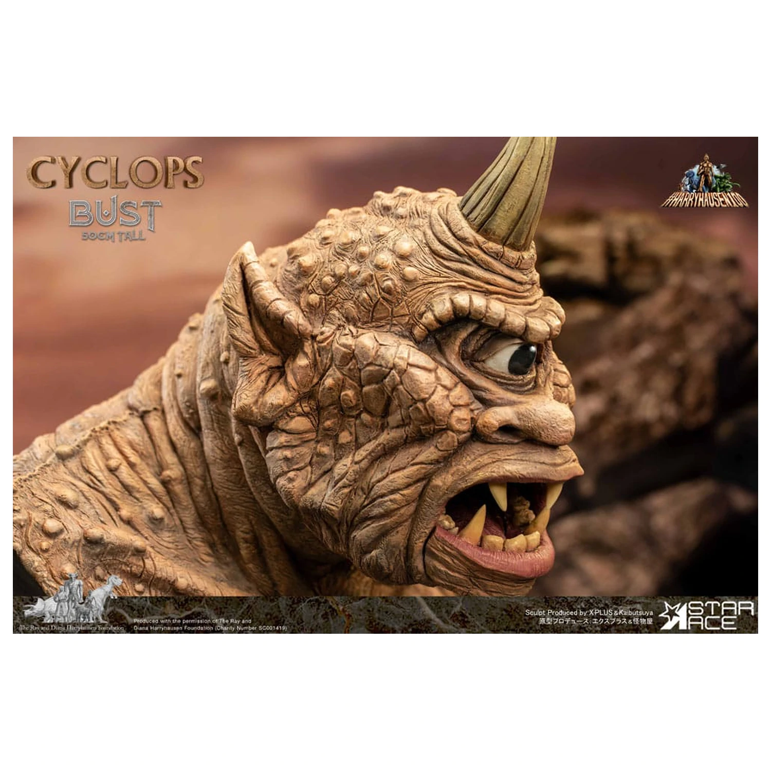 The 7th Voyage of Sinbad mellszobor figura Ray Harryhausens Cyclops 50 cm termékfotó