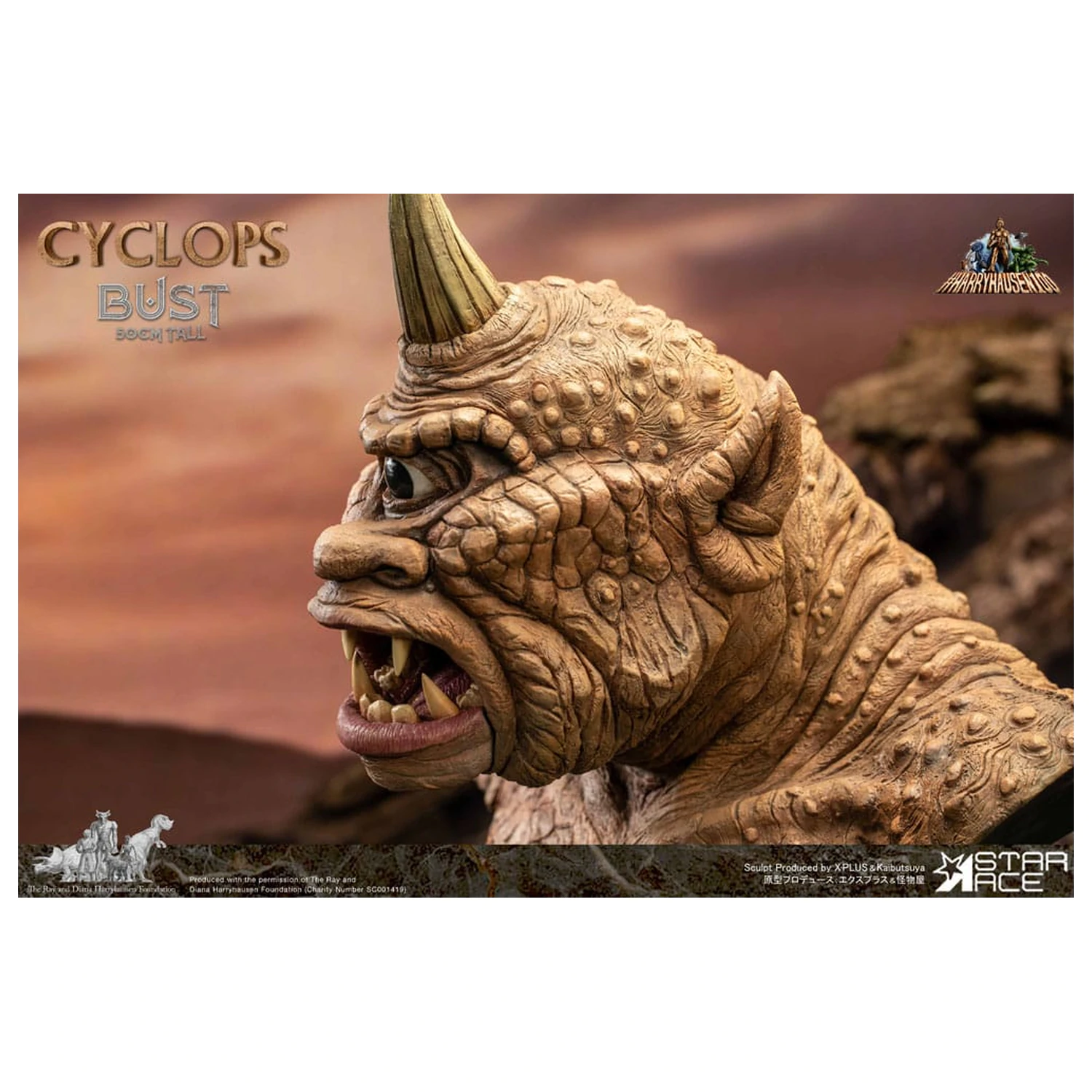 The 7th Voyage of Sinbad mellszobor figura Ray Harryhausens Cyclops 50 cm termékfotó