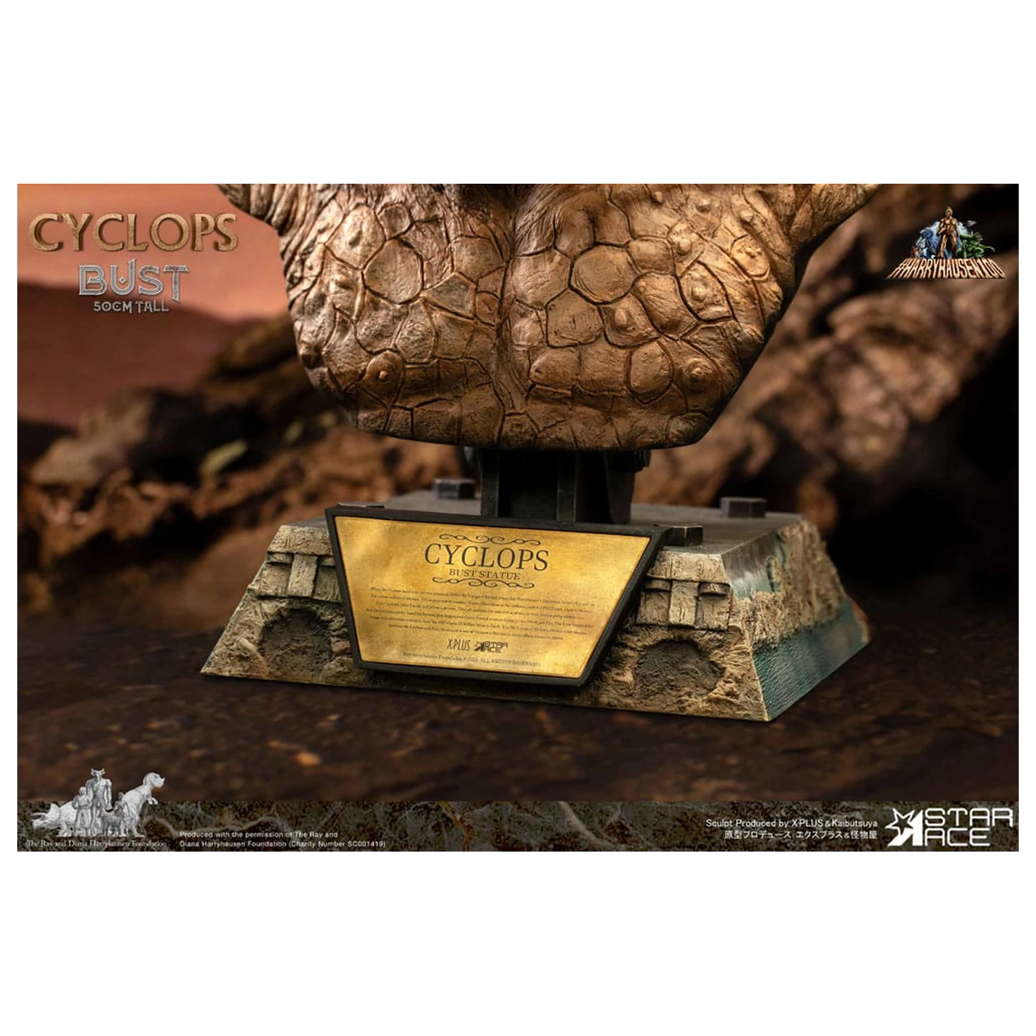 The 7th Voyage of Sinbad mellszobor figura Ray Harryhausens Cyclops 50 cm termékfotó