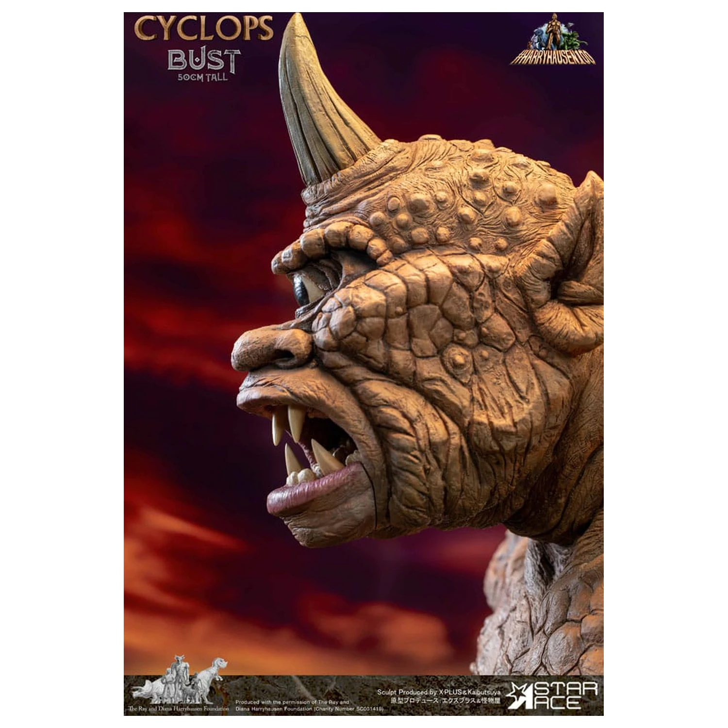 The 7th Voyage of Sinbad mellszobor figura Ray Harryhausens Cyclops 50 cm termékfotó