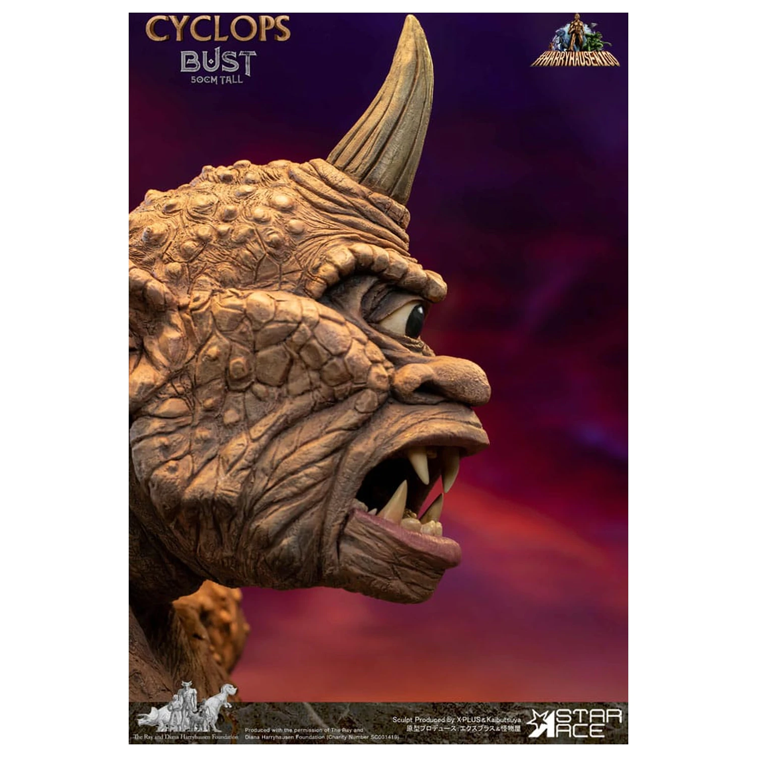 The 7th Voyage of Sinbad mellszobor figura Ray Harryhausens Cyclops 50 cm termékfotó