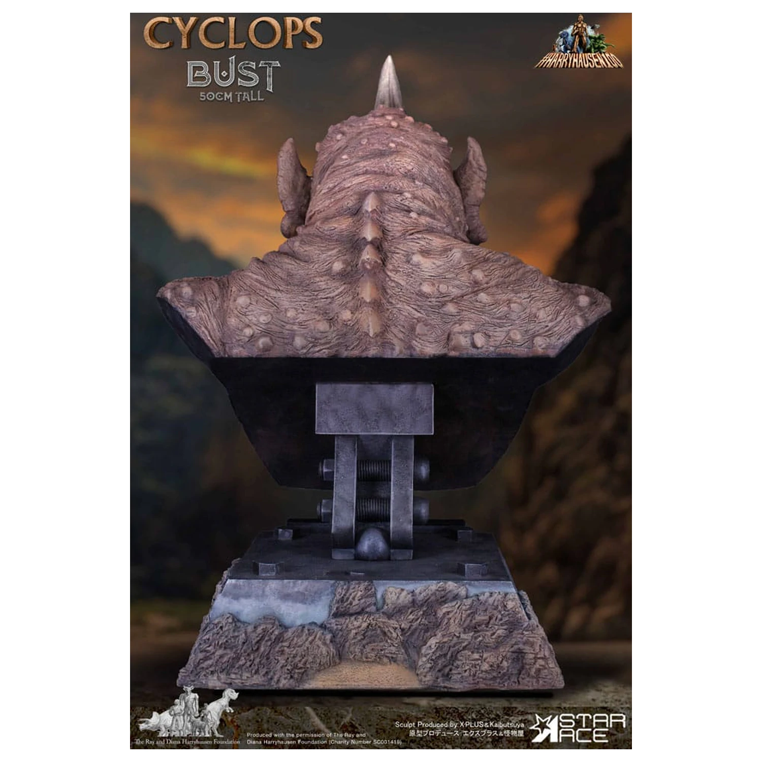 The 7th Voyage of Sinbad mellszobor figura Ray Harryhausens Cyclops 50 cm termékfotó