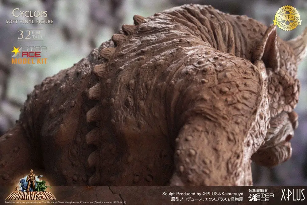 The 7th Voyage of Sinbad Ray Harryhausens Cyclops Soft Vinyl modell készlet 32 cm termékfotó