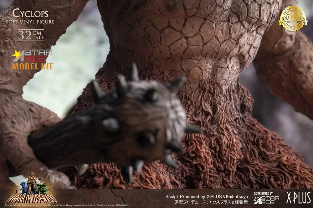 The 7th Voyage of Sinbad Ray Harryhausens Cyclops Soft Vinyl modell készlet 32 cm termékfotó