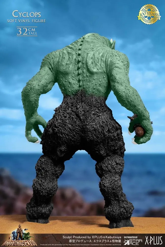 The 7th Voyage of Sinbad Soft Vinyl szobor figura Ray Harryhausens Cyclops Special Version 32 cm termékfotó