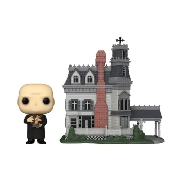 The Addams Family Funko POP! Town Vinyl figura Addams Home w/Uncle Fester 9 cm termékfotó