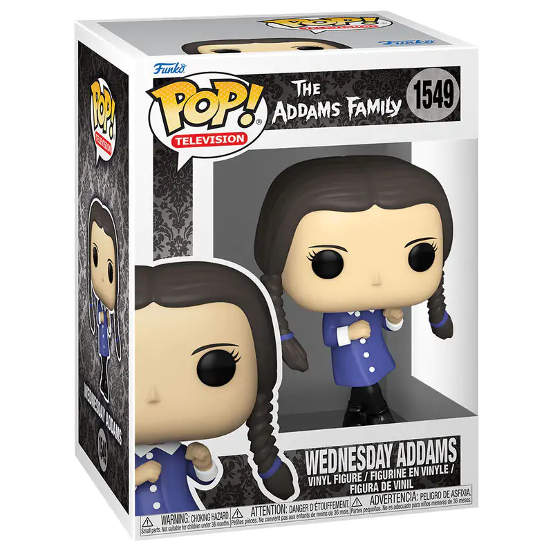 The Addams Family Funko POP! TV Vinyl figura Wednesday 9 cm termékfotó