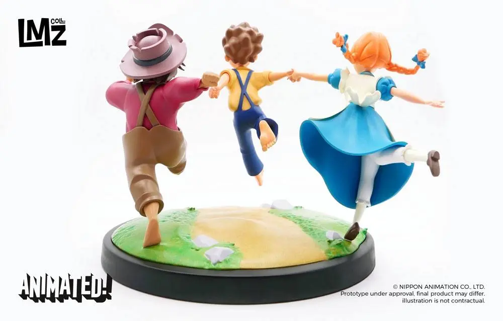 The Adventures of Tom Sawyer Animated!Tom, Huck &amp; Becky  szobor figura 23 cm termékfotó