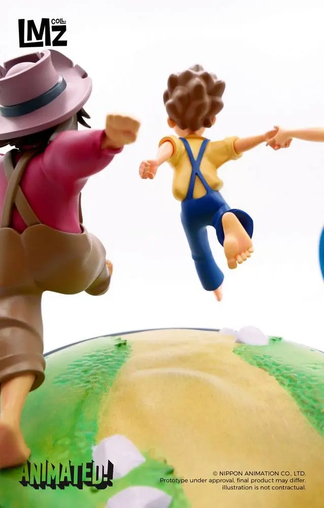 The Adventures of Tom Sawyer Animated!Tom, Huck &amp; Becky  szobor figura 23 cm termékfotó