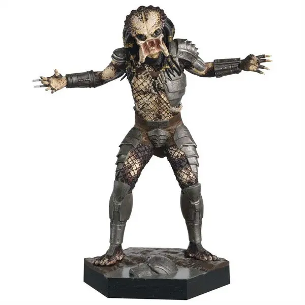 The Alien vs. Predator Collection 1/16 Unmasked Predator szobor figura 15 cm termékfotó