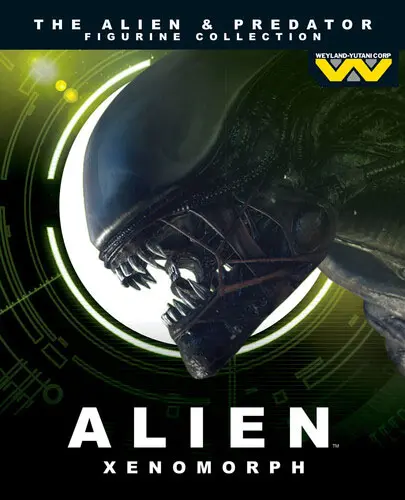 The Alien vs. Predator Collection 1/16 Xenomorph Drone szobor figura 15 cm termékfotó