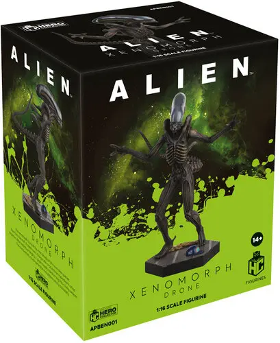 The Alien vs. Predator Collection 1/16 Xenomorph Drone szobor figura 15 cm termékfotó