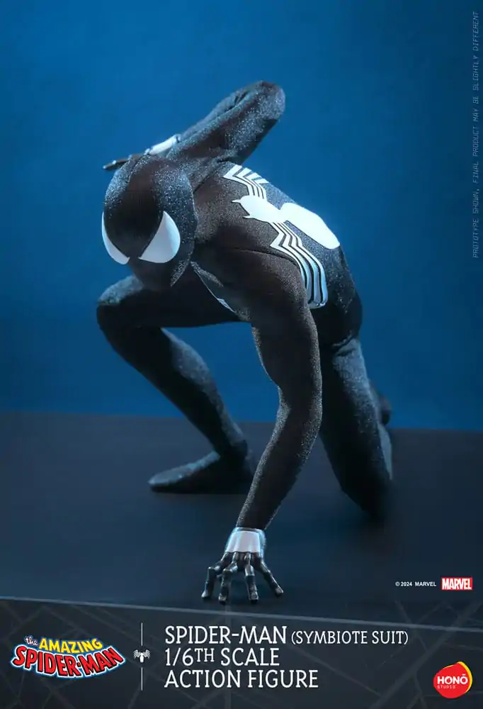 The Amazing Spider-Man 1/6 Spider-Man (Symbiote Suit) akciófigura 30 cm termékfotó